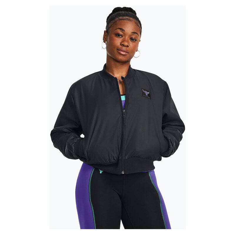 Dámská bunda Under Armour Project Rock Bomber black