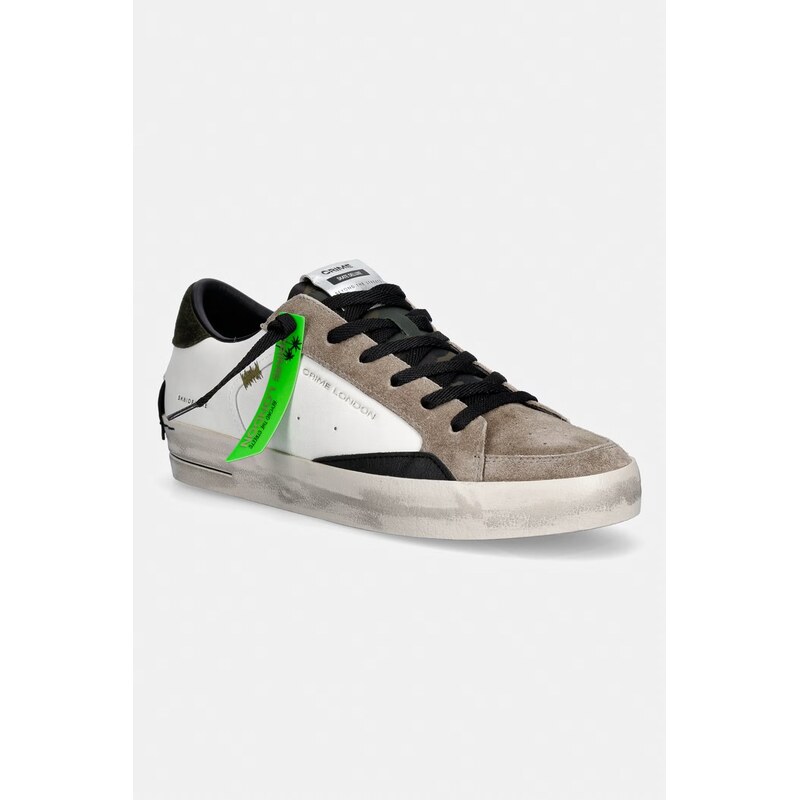 Crime London SK8 DELUXE sneakers boty pánské kožené