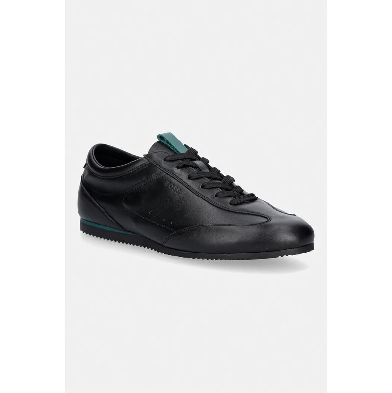BOSS x Aston Martin Lineor sneakers boty pánské kožené