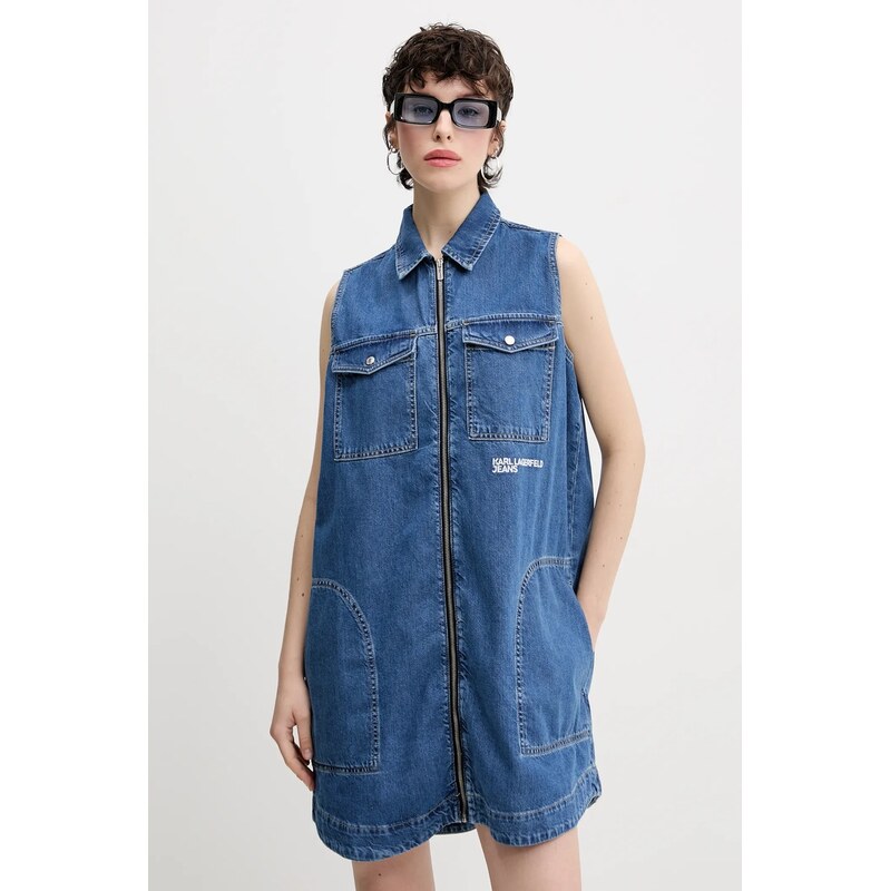 Karl Lagerfeld Jeans Džínové šaty Karl Lagerfeld Jeans