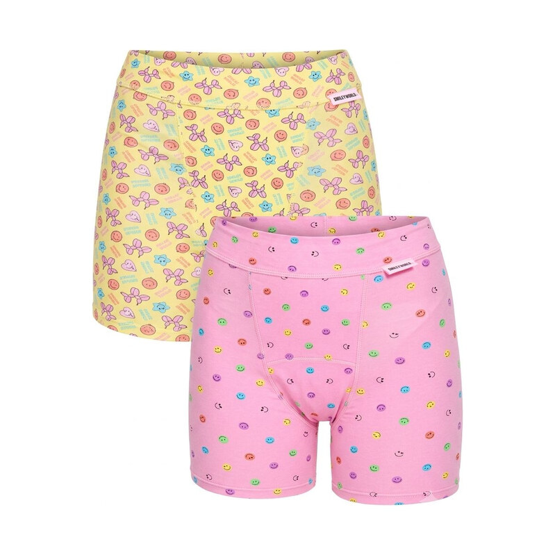 2PACK dívčí menstruační kalhotky Modibodi Teen Sleep Short Super