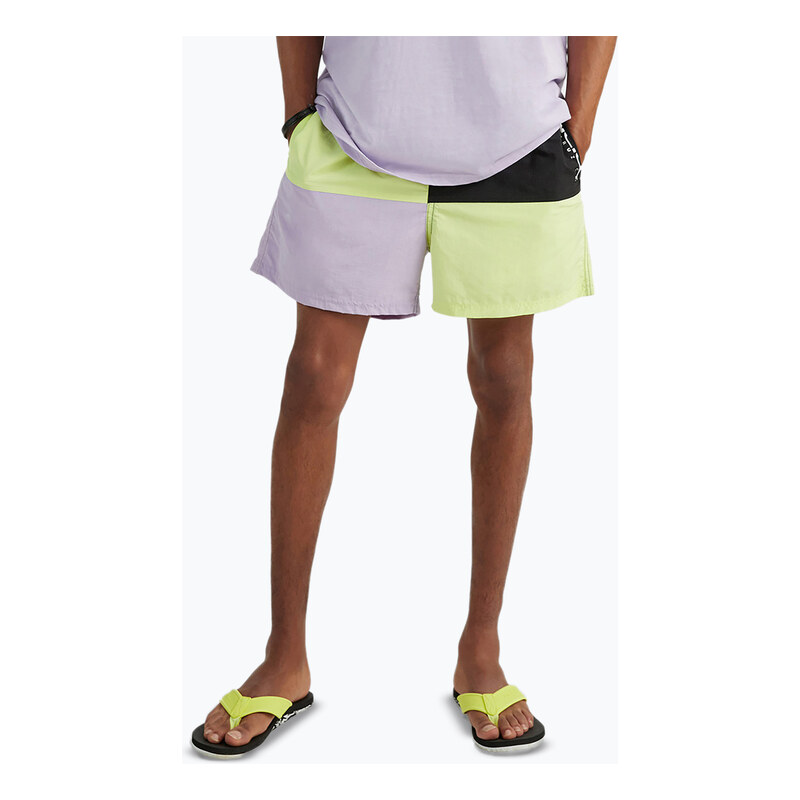 Pánské plavecké šortky ONeill Wilder Colorblock 16 sunny lime