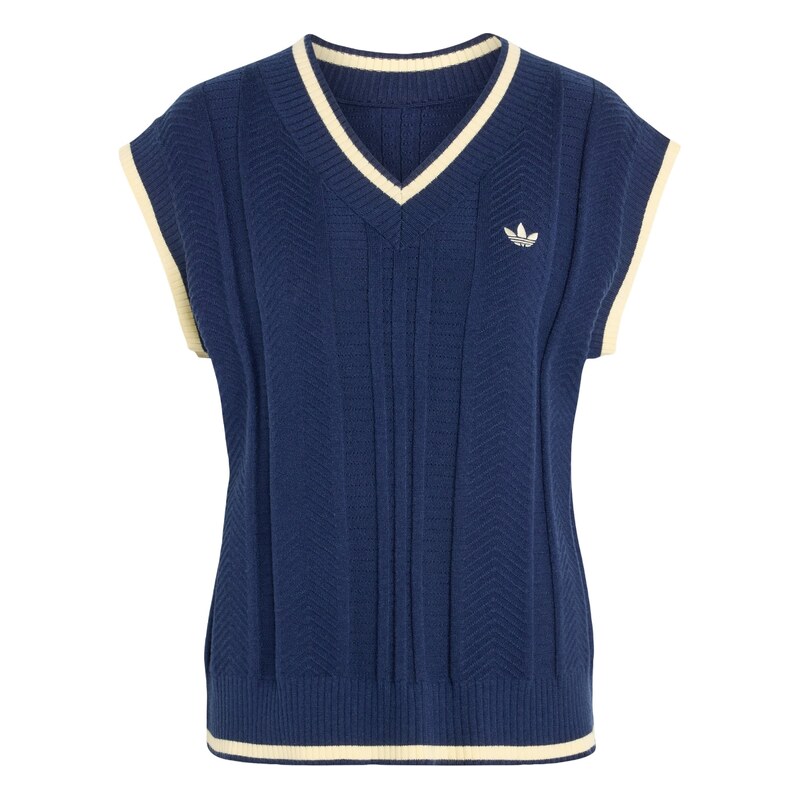 ADIDAS ORIGINALS Svetr krémová / námořnická modř