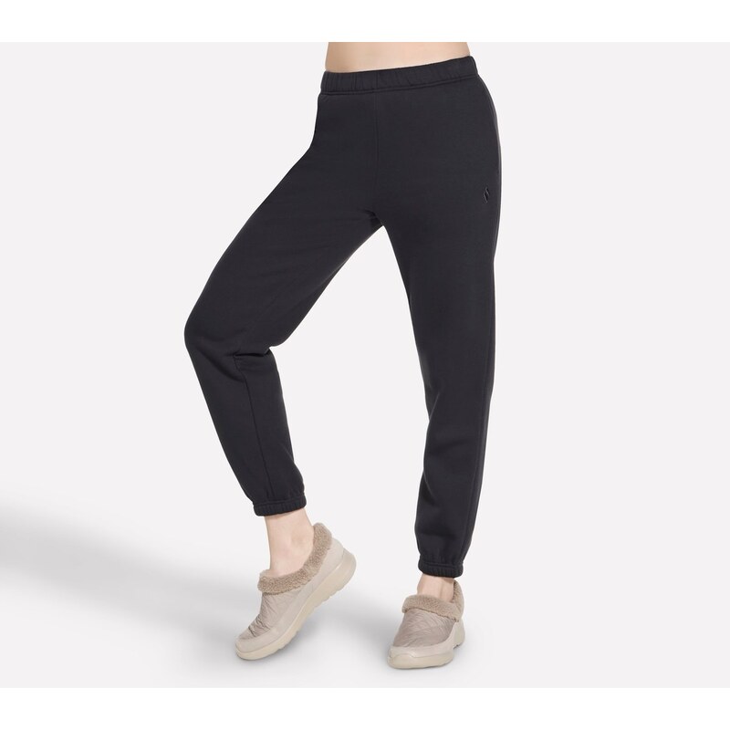 Skechers Ženy Fleece Jogger v Černá, Velikost XS