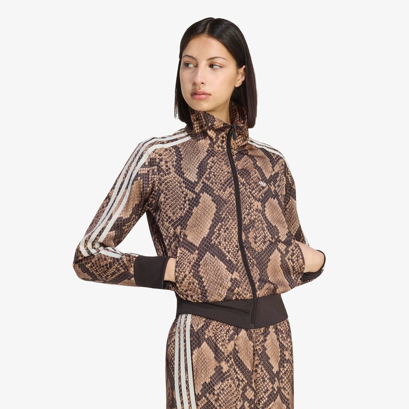 adidas Originals Bunda adidas Satin Snake Print Firebird Track