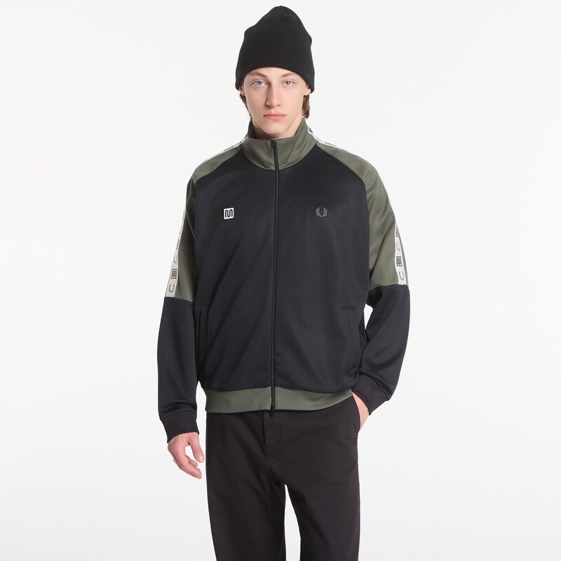 Bunda Fred Perry Meyba Taped Raglan Trackjacket Black M