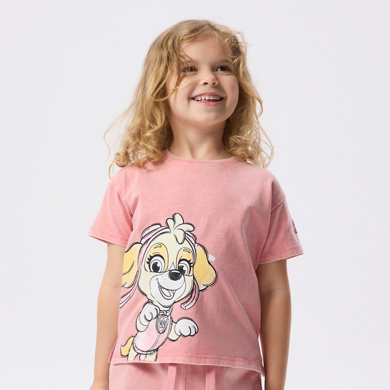 Reserved - Tričko Paw Patrol - růžová