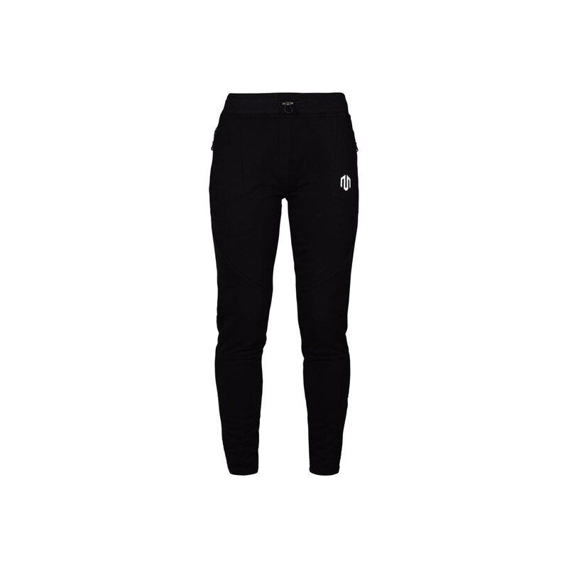 MOROTAI Sportovní kalhoty Comfy Performance černá / bílá