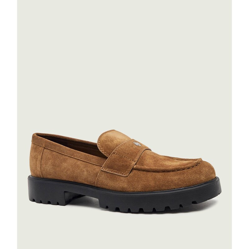 TORY BURCH Mokasíny Classic Lug | semiš