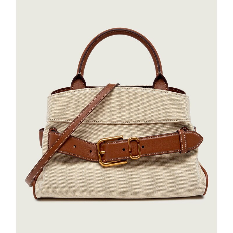 Marc Jacobs Kufřík Canvas Leather Dakota s přídavkem kůže