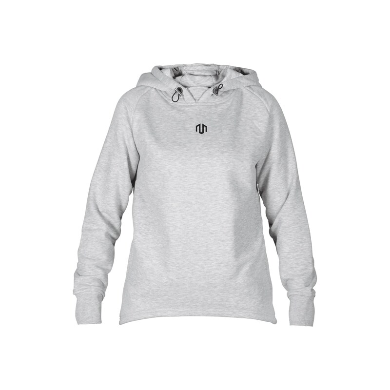 MOROTAI Sportovní svetr Comfy Performance světle šedá / černá