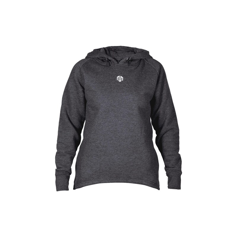 MOROTAI Sportovní svetr Comfy Performance tmavě šedá / bílá