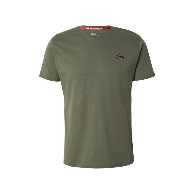 ALPHA INDUSTRIES Tričko olivová