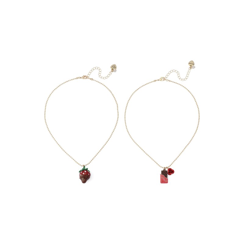 Betsey Johnson Sada šperků Love Spell čokoládová / zlatá / tmavě