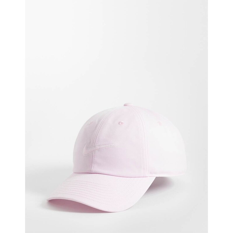 Nike Club swoosh cap in pink