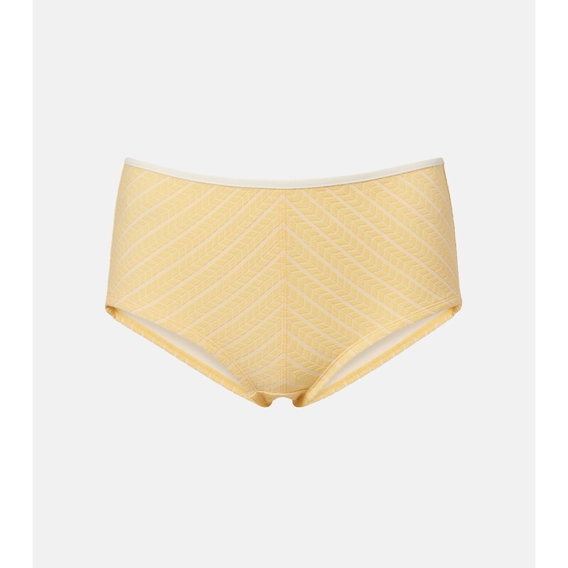 Eres Aftersun striped bikini bottoms