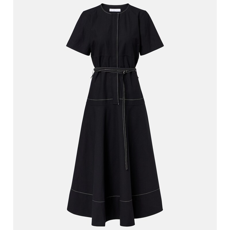 Proenza Schouler White Label Elizabeth belted midi dress