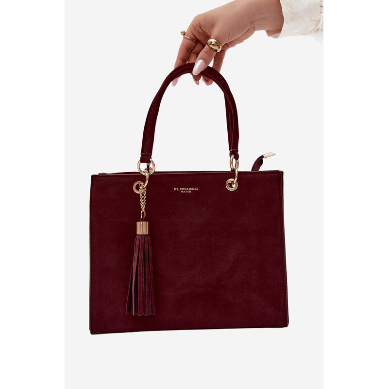 Flora&Co Ottilie Bordeaux Box Bag