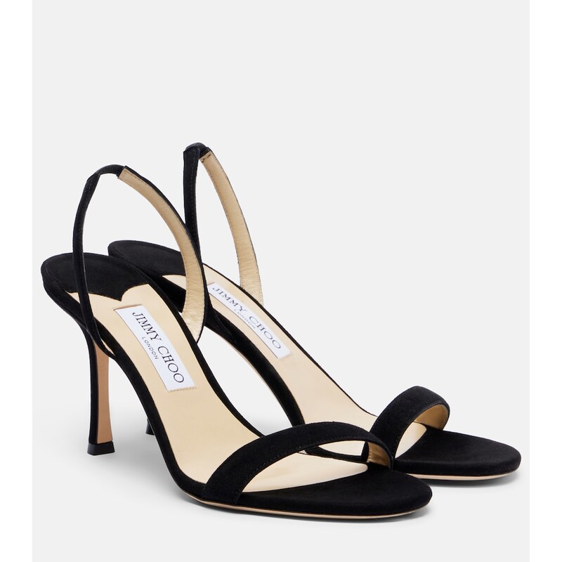 Jimmy Choo Jenn suede slingback sandals