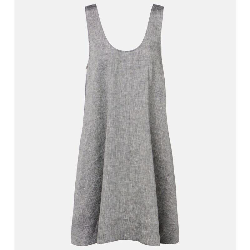Asceno Sicily linen minidress