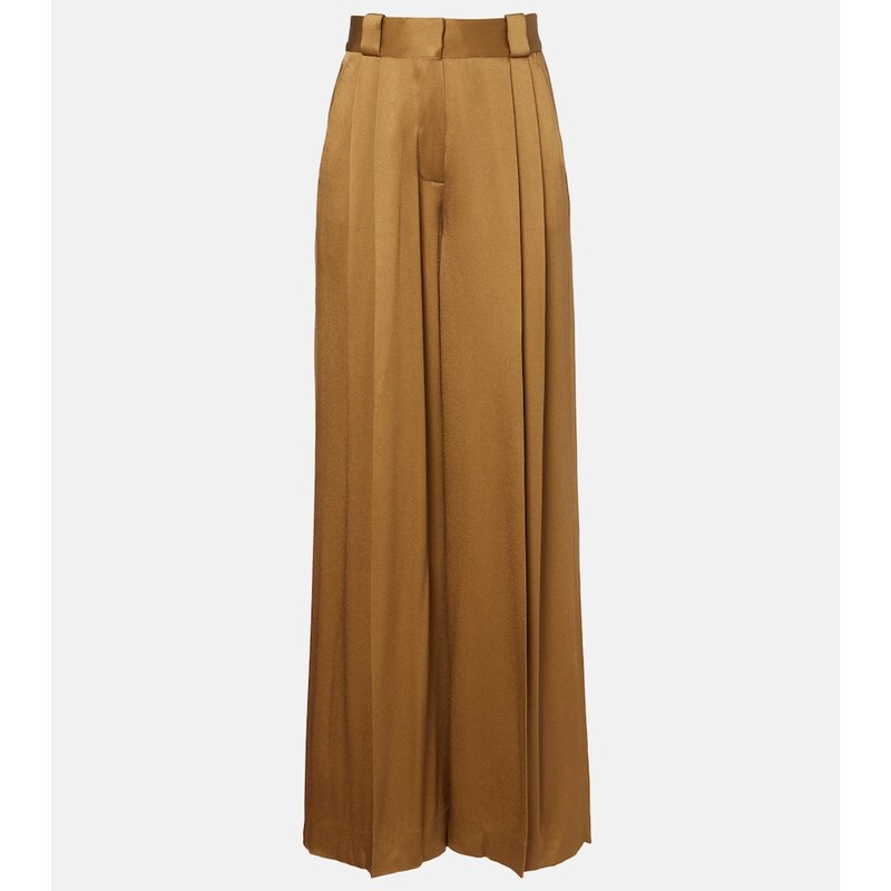 Blazé Milano Husi satin palazzo pants