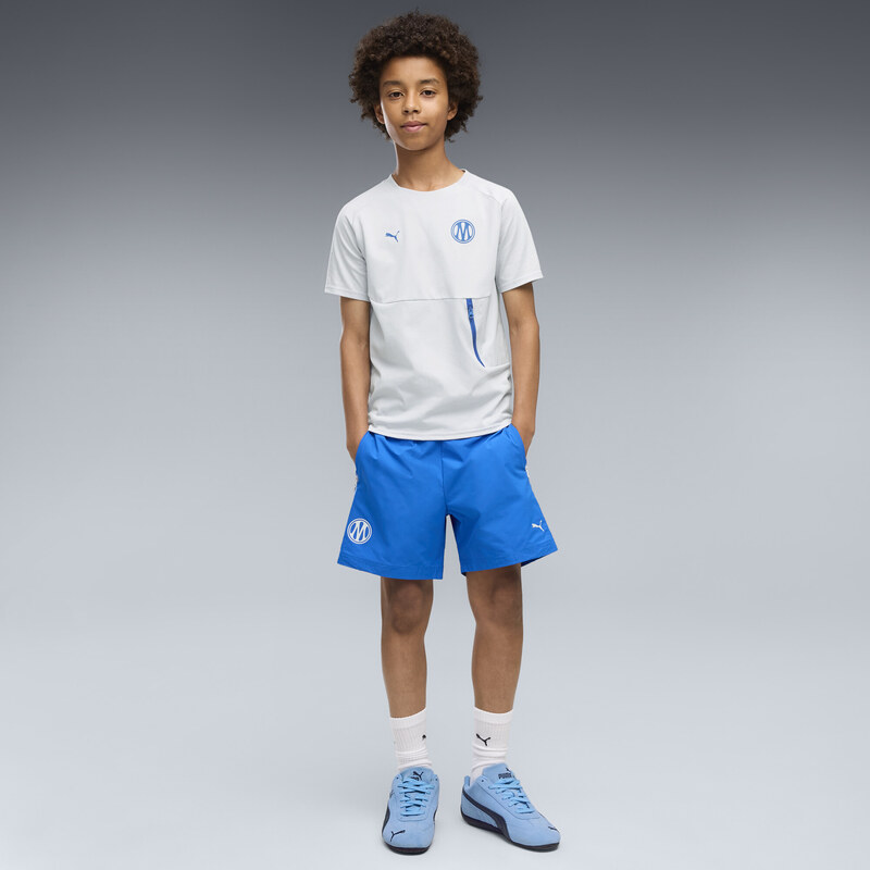 Olympique de Marseille PUMATECH Relaxed Woven Shorts Youth