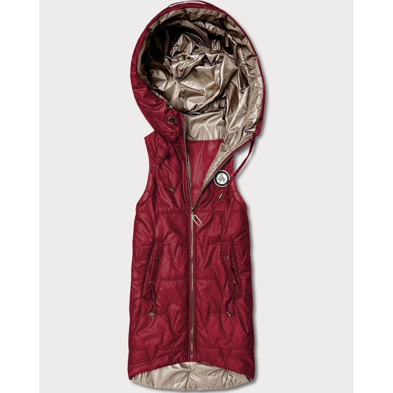 bezrękawnik z Goodlookin ciemny czerwony model 22037868 - SWEST