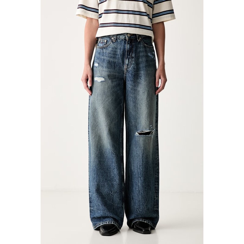 Tommy Jeans wide leg džíny dámské