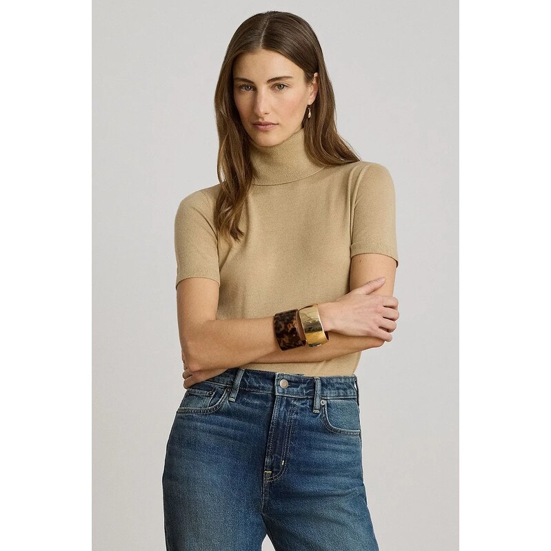 Lauren Ralph Lauren rolák dámský s příměsí hedvábí