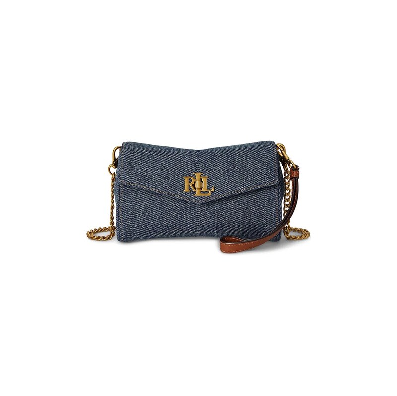 Lauren Ralph Lauren crossbody kabelka dámská džínová
