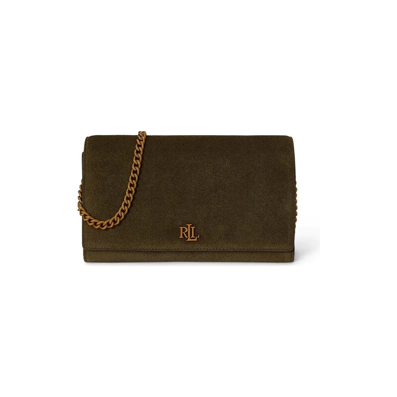 Lauren Ralph Lauren crossbody kabelka dámská semišová