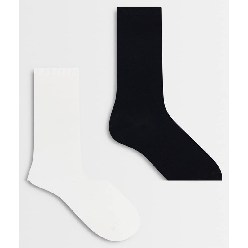 & Other Stories 2-pack socks in black and white