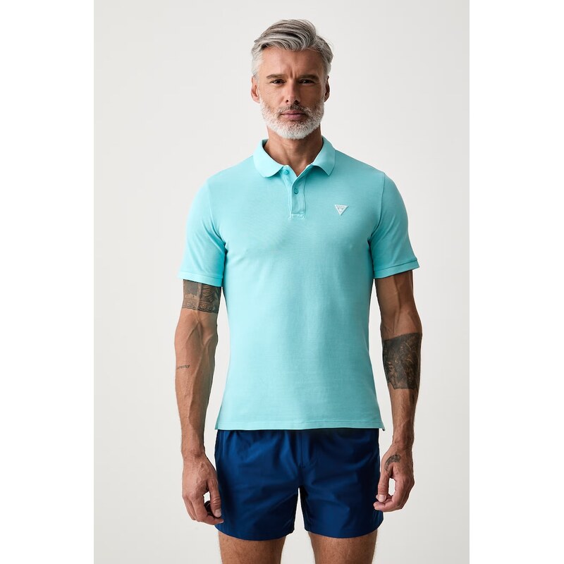 Guess polo pánské bavlněné