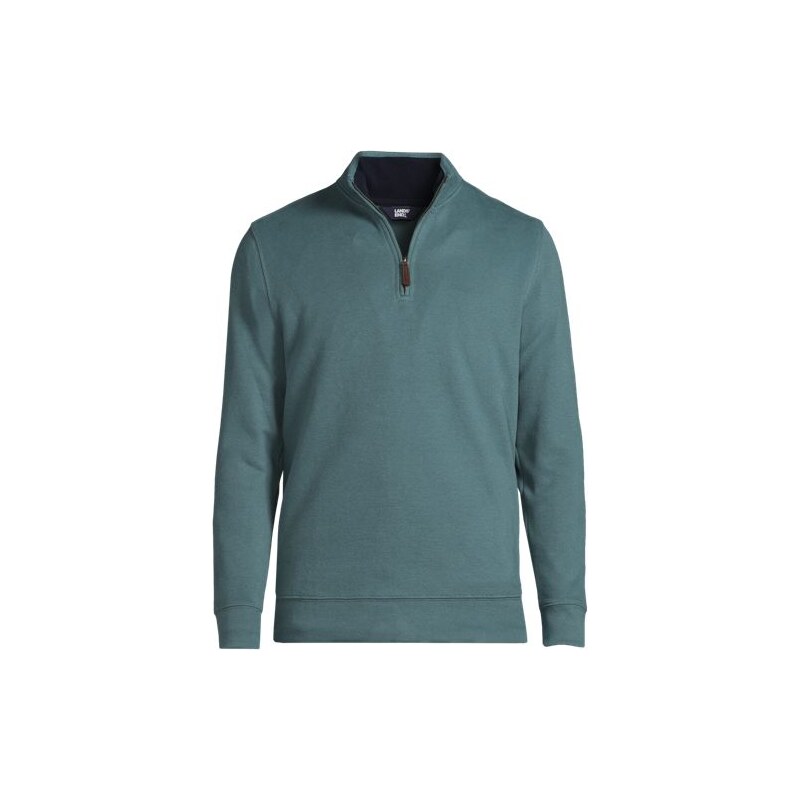 Tall Bedford Quarter Zip Jumper, Men, size: XL, tall, Green,