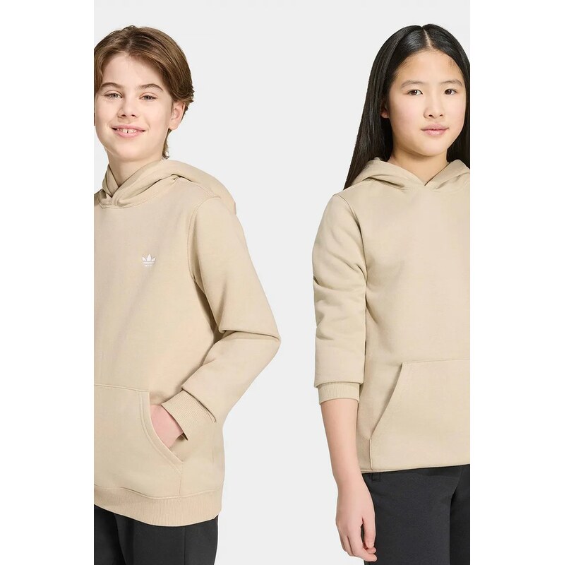 adidas Originals mikina s kapucí dětská s bavlnou