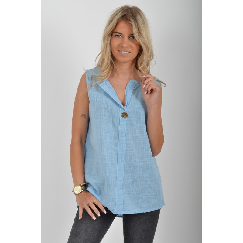 Enjoy Style Modrý top ES6948