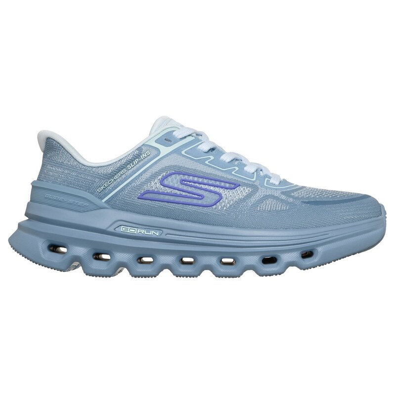 Skechers Ženy Slip-ins: GO RUN Glide-Step Arch Fit Shoes v Sedá