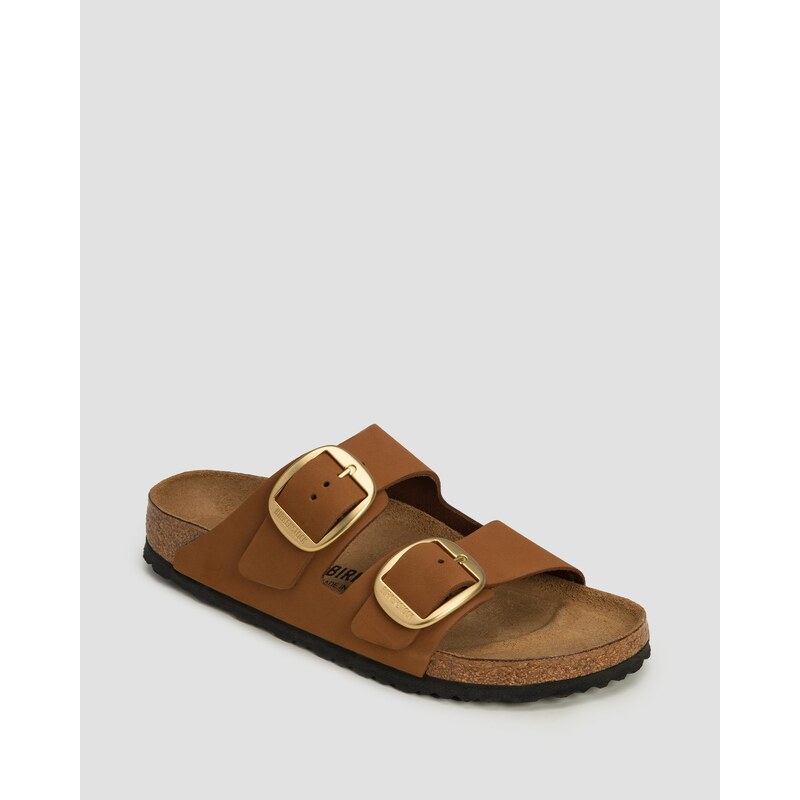 Dámské Pantofle Birkenstock Arizona Big Buckle Nubuck Leather