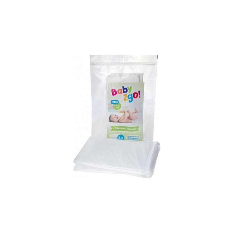 Přebalovací podložka Baby2go! 40x60cm/5ks Steriwund