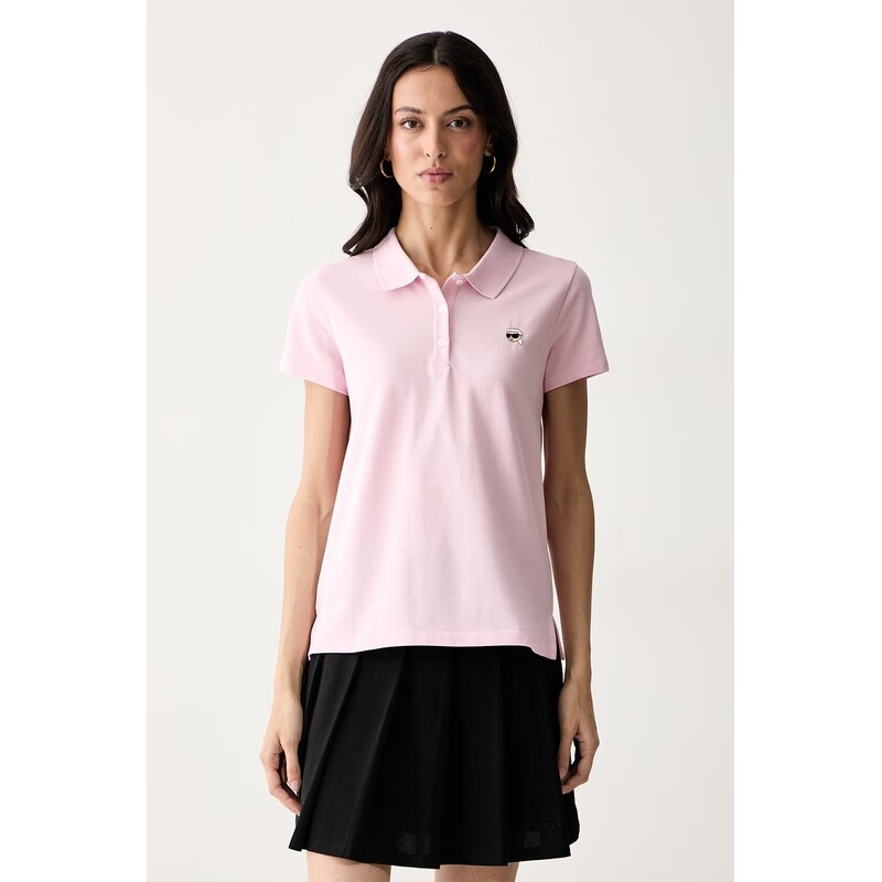 Karl Lagerfeld polo dámské bavlněné IKON