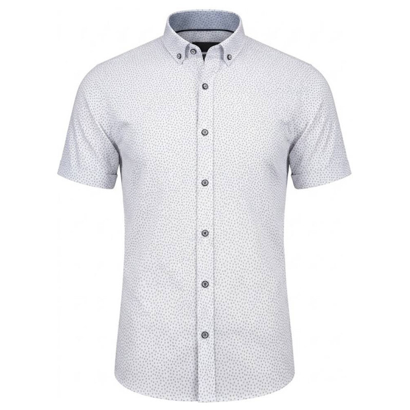 EGO MAN košile pánská EKR-247-1 regular fit krátký rukáv