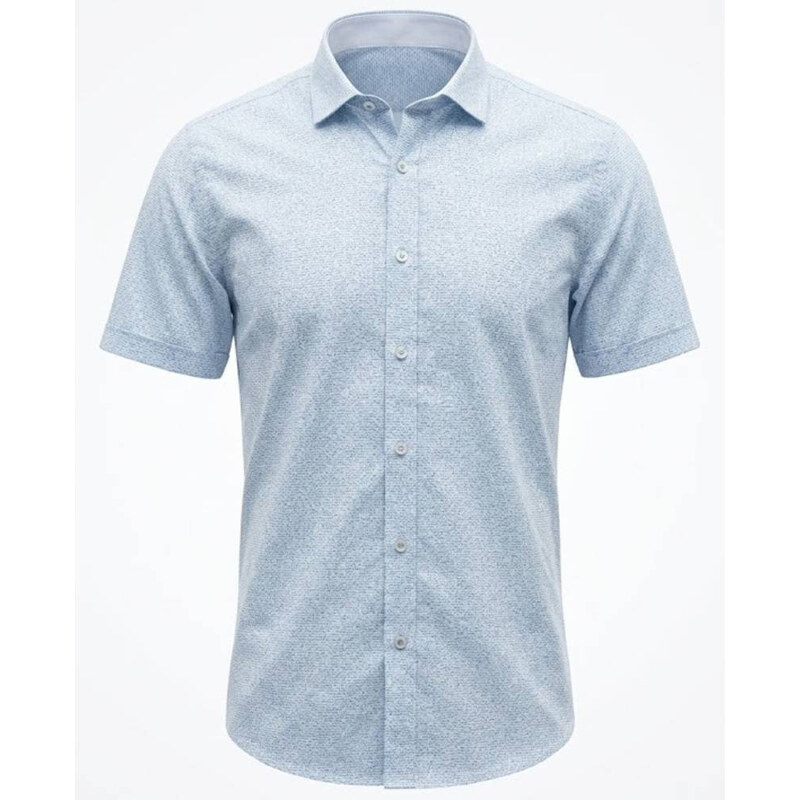 EGO MAN košile pánská EKR-232-7 regular fit krátký rukáv