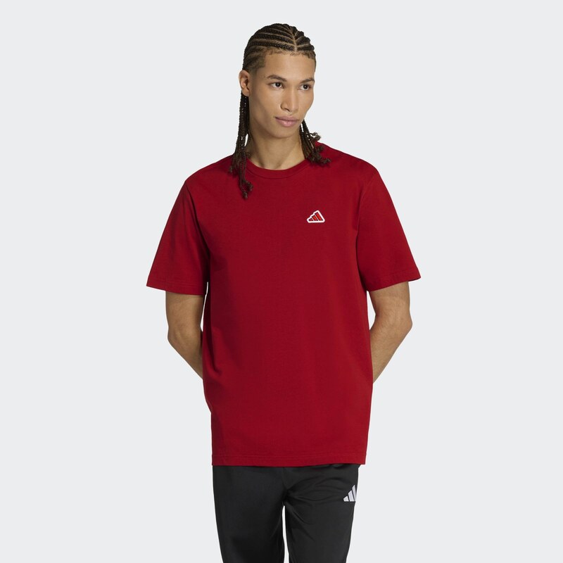 adidas Performance adidas M C ICON TEE RED