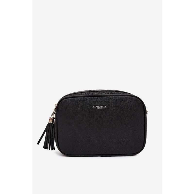 Dámská černá crossbody kabelka Flora&Co