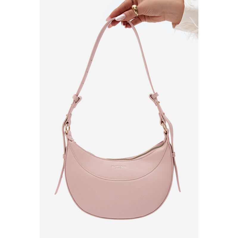 Flora&Co malá růžová kabelka z eko kůže