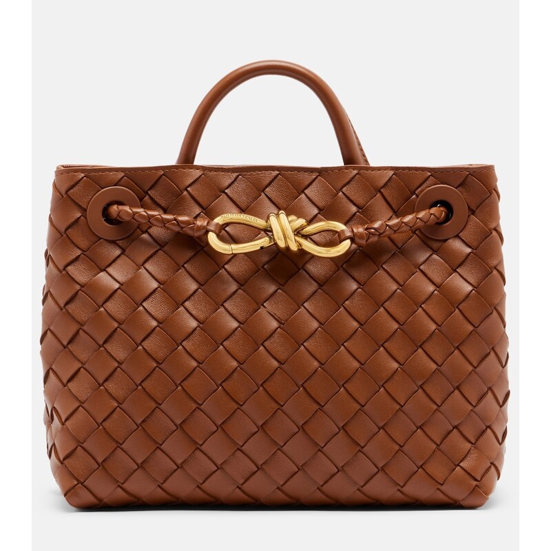 Bottega Veneta Andiamo Small leather top-handle bag