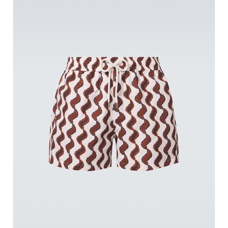 Frescobol Carioca Rio printed swim trunks
