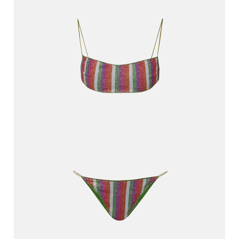 Oséree Lumière striped bikini