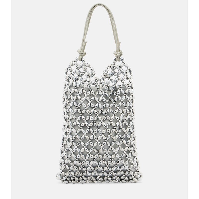Staud Karla beaded top-handle bag