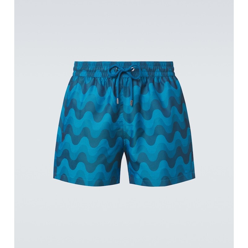Frescobol Carioca Rio printed swim trunks